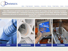 Tablet Screenshot of jbmechanical.com